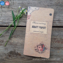 Carnet de couture en papier recyclé 48k Mini Kraft recyclé